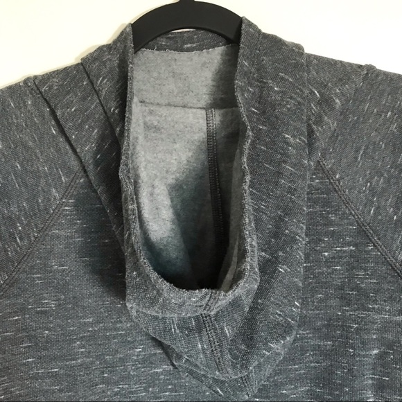 Athletic Works Heather Gray Funnel Neck Hoodie Medium (8-10) - Picture 7 of 9